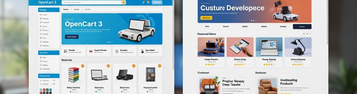 A ready-made online store on OpenCart 3 or development from scratch: which to choose in 2026