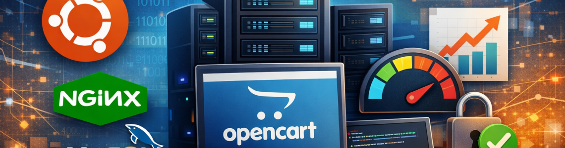 Setting up a server for OpenCart: Nginx + PageSpeed + MySQL + PHP on Ubuntu