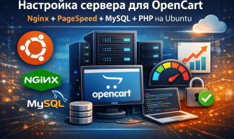 Настройка сервера для OpenCart: Nginx + PageSpeed + MySQL + PHP на Ubuntu