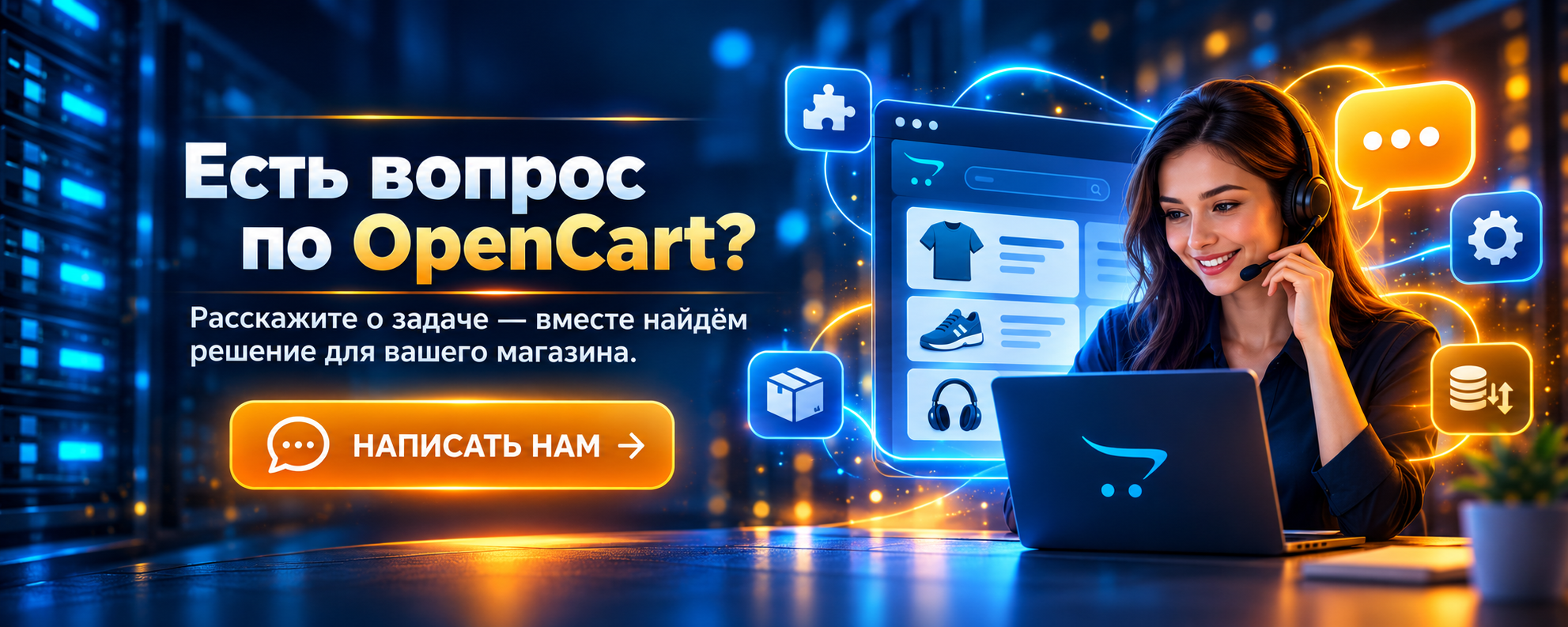 Помощь OpenCart