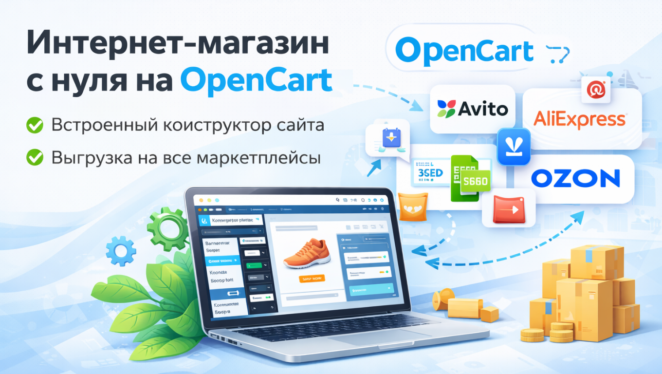 Разработка и доработка интернет-магазинов на OpenCart